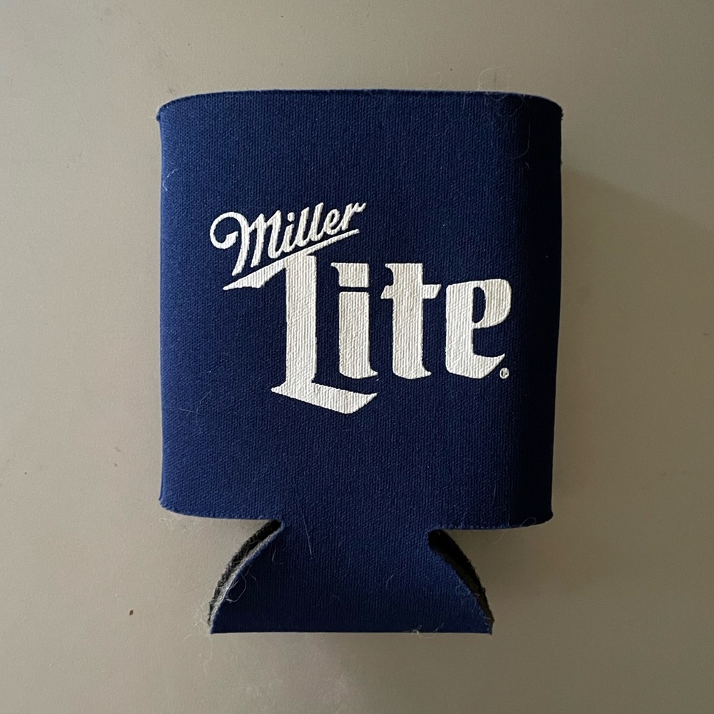 Miller lite Koozie